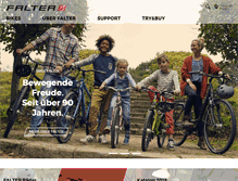 Tablet Screenshot of falter-bikes.de